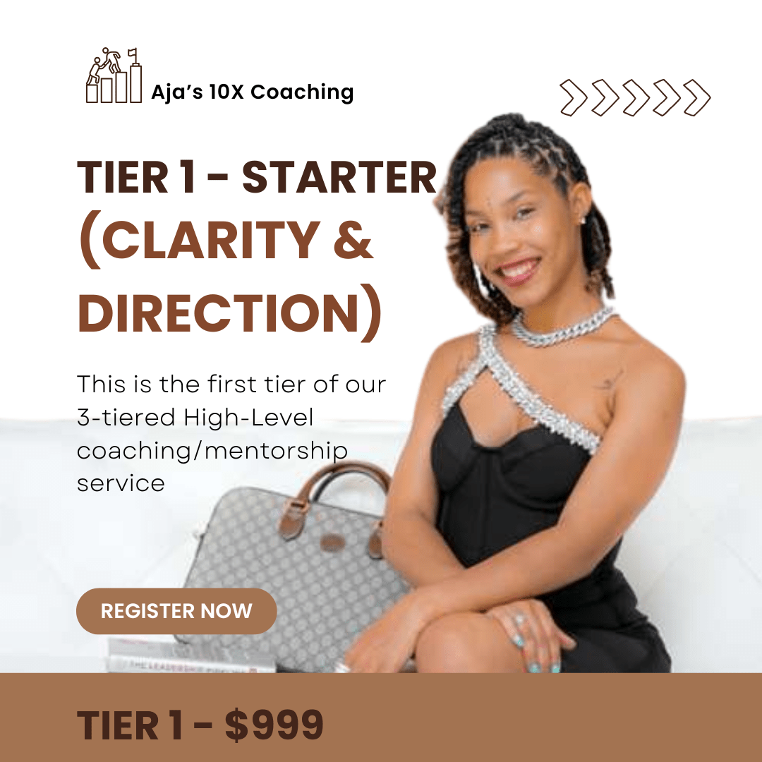 TIER 1 - Starter (Clarity & Direction) - AjaYada